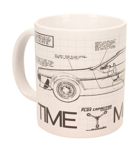 Mug  de Retour Vers Le Futur - Time Machine - pour Unisexe - Standard - Retour Vers Le Futur
