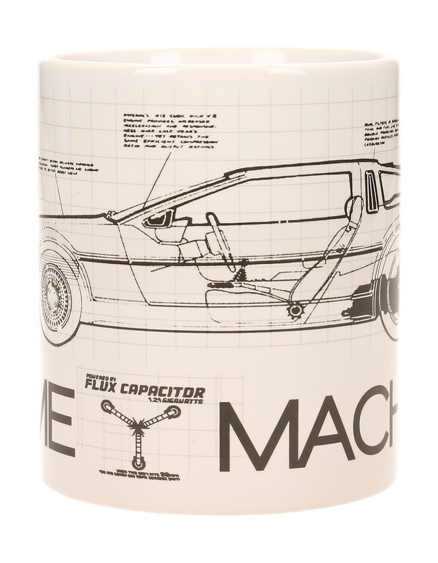 Mug  de Retour Vers Le Futur - Time Machine - pour Unisexe - Standard - Retour Vers Le Futur - View 2