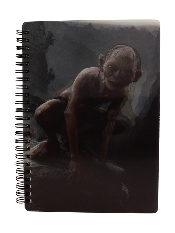 Cahier  de Le Seigneur Des Anneaux - Gollum - Carnet Effet 3D - pour Unisexe - multicolore - Le Seigneur Des Anneaux - View 2