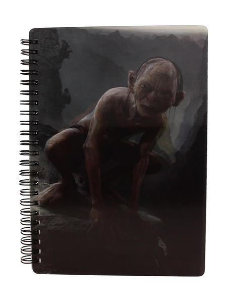 Cahier  de Le Seigneur Des Anneaux - Gollum - Carnet Effet 3D - pour Unisexe - multicolore - Le Seigneur Des Anneaux - View 2