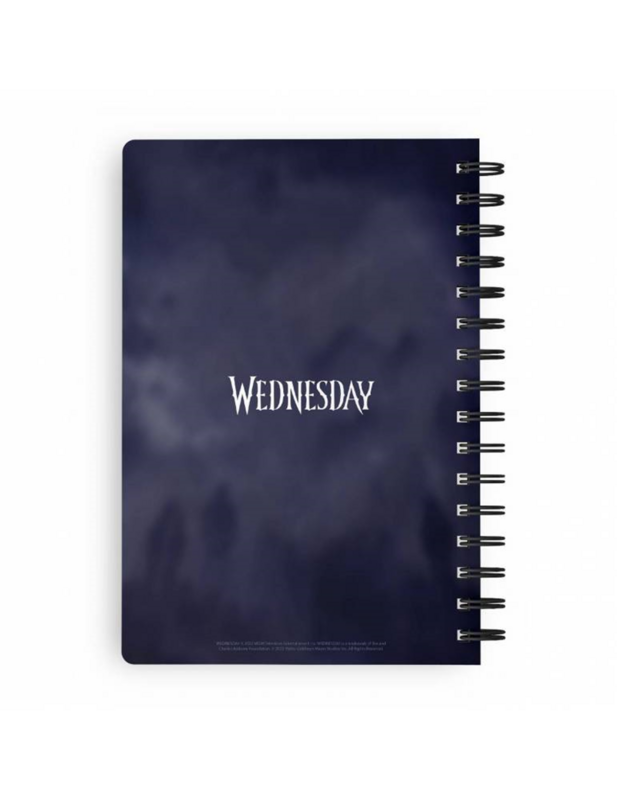 Cahier  de Wednesday - Wednesday - Rain - pour Unisexe - multicolore - Wednesday - View 2