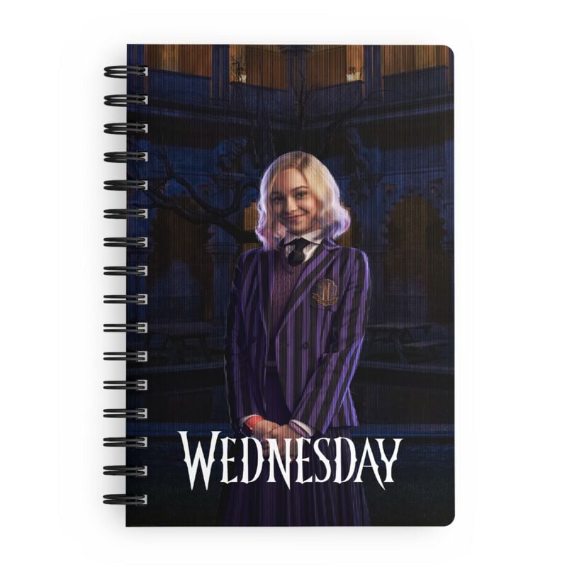 Cahier  de Wednesday - Wednesday - Enid - pour Indifférent - multicolore - Wednesday