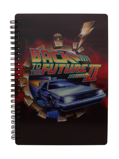 Cahier  de Retour Vers Le Futur - Poster Back To The Future II - pour Unisexe - multicolore - Retour Vers Le Futur
