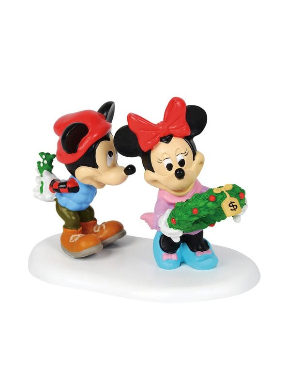 Figurine de collection Disney de Mickey Mouse - Mickey Mistletoe Surprise - pour Unisexe - multicolore - Mickey Mouse
