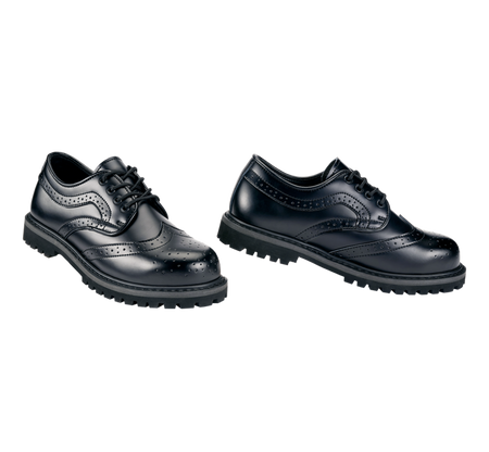 Chaussures à lacets  de Brandit - Budapester 4 Œillets - EU38 à EU46 - pour Unisexe - noir - Brandit - View 2
