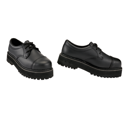Chaussures basses  de Brandit - Brandit Plateau Phantom 3 Œillets - EU38 à EU45 - pour Unisexe - noir - Brandit - View 2