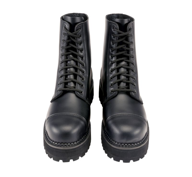 Bottes  de Brandit - Plateau Phantom 10 Trous - EU38 à EU46 - pour Unisexe - noir - Brandit