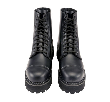 Bottes  de Brandit - Plateau Phantom 10 Trous - EU38 à EU46 - pour Unisexe - noir - Brandit