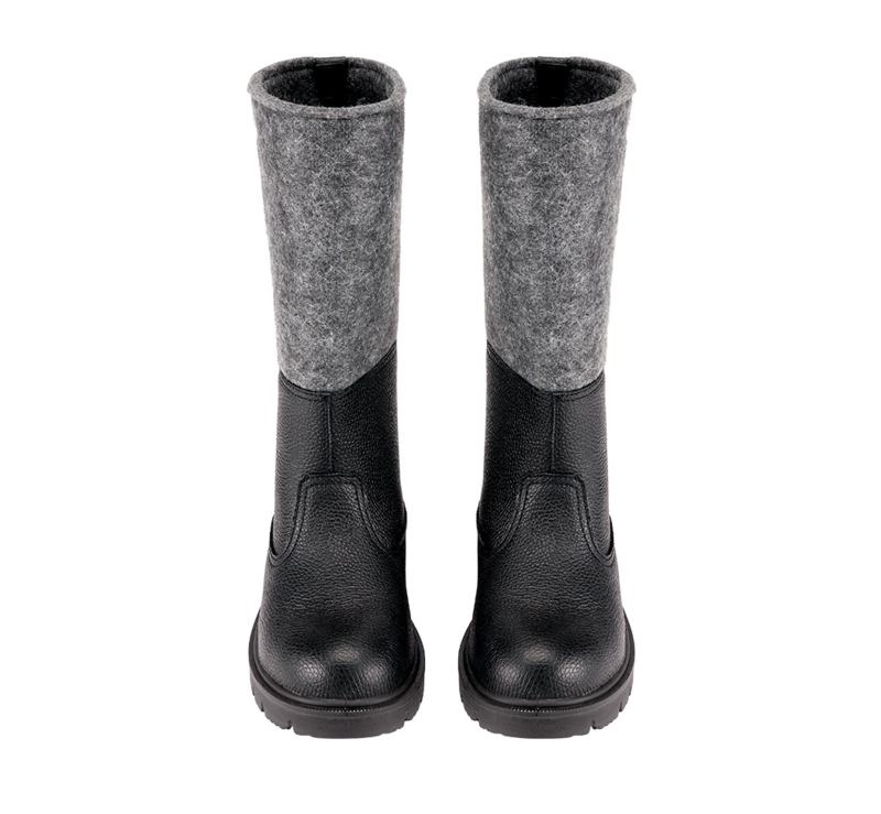 Bottes  de Brandit - Botte Caoutchouc  & Feutrine - EU41 - pour Homme - noir - Brandit - View 2