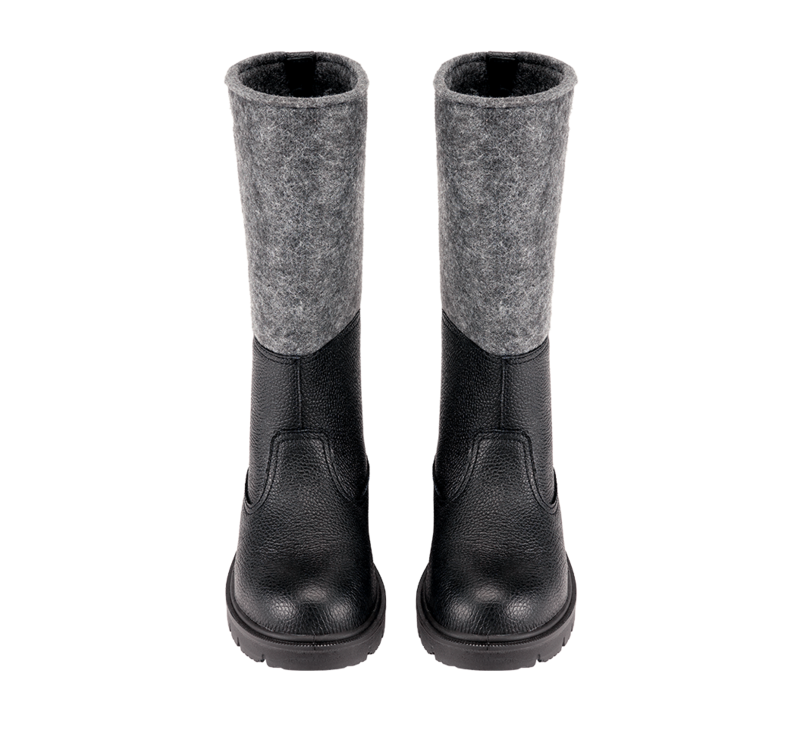 Bottes  de Brandit - Botte Caoutchouc  & Feutrine - EU41 à EU45 - pour Homme - noir - Brandit - View 2