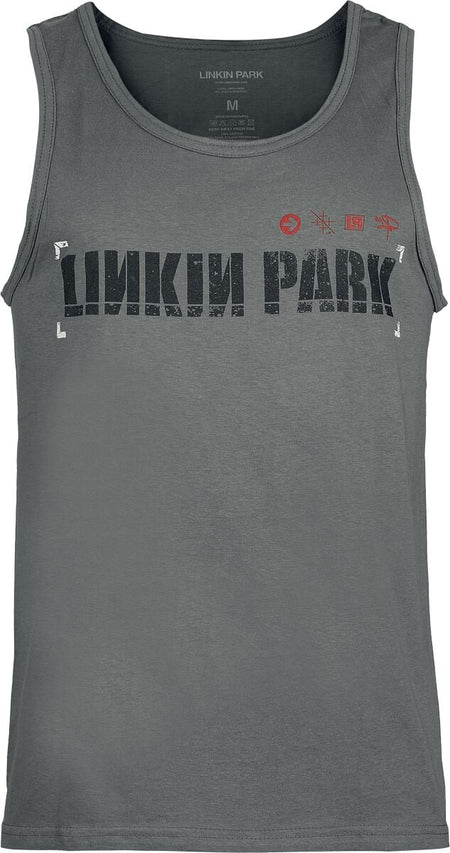 Débardeur  de Linkin Park - Hybrid Theory - S à XXL - pour Homme - anthracite - Linkin Park
