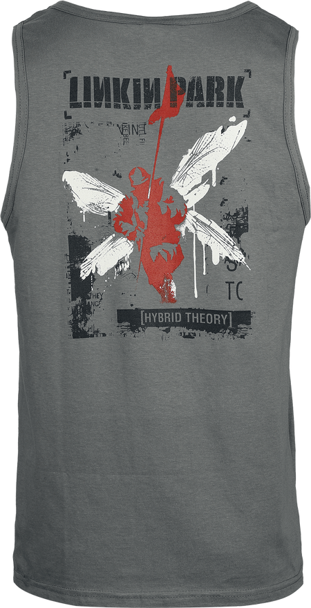 Débardeur  de Linkin Park - Hybrid Theory - S à XXL - pour Homme - anthracite - Linkin Park - View 2