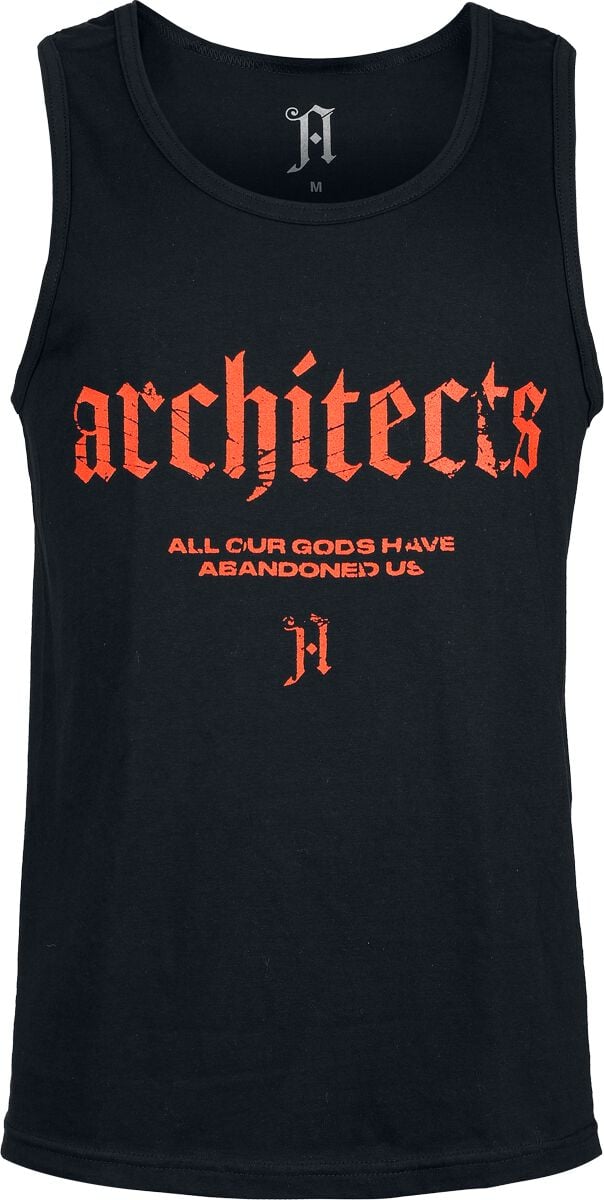 Débardeur  de Architects - All our gods have abandoned us - S à XXL - pour Homme - noir - Architects