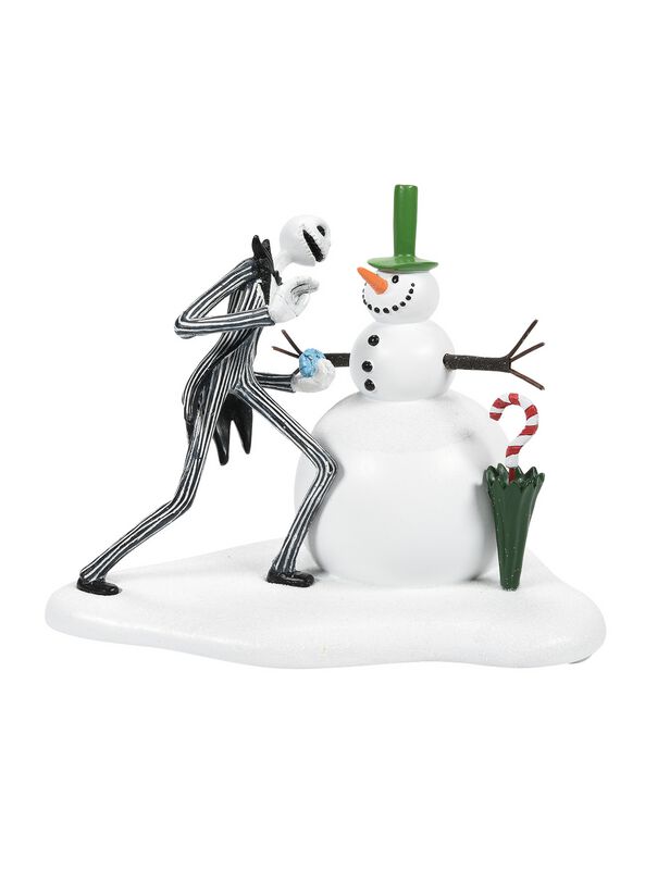 Figurine de collection Disney de L'Étrange Noël De Monsieur Jack - Jack et son Premier Bonhomme de Neige - pour Unisexe - multicolore - L'Étrange Noël De Monsieur Jack