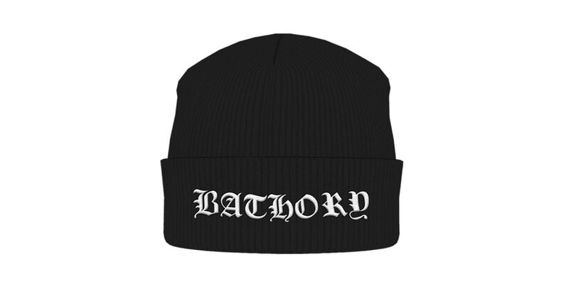 Bonnet  de Bathory - White Logo - pour Homme - noir - Bathory