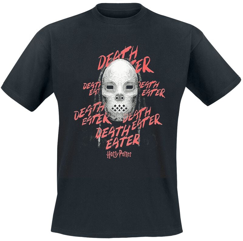 T-Shirt Manches courtes  de Harry Potter - Death Eater - Death Eater - S à XXL - pour Homme - noir - Harry Potter