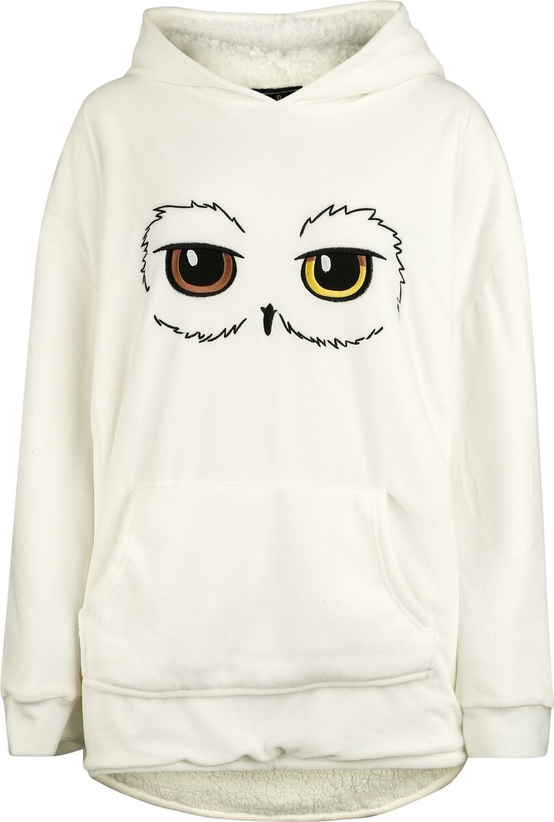 Sweat-shirt à capuche  de Harry Potter - Hedwige - Standard - pour Femme - blanc - Harry Potter