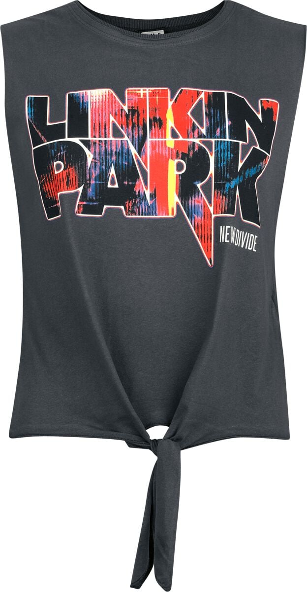 Top  de Linkin Park - Amplified Collection - New Divide - M à XL - pour Femme - anthracite - Linkin Park