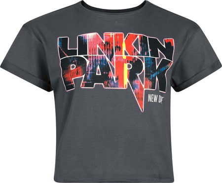 T-Shirt Manches courtes  de Linkin Park - Amplified Collection - New Divide - S à XL - pour Femme - anthracite - Linkin Park