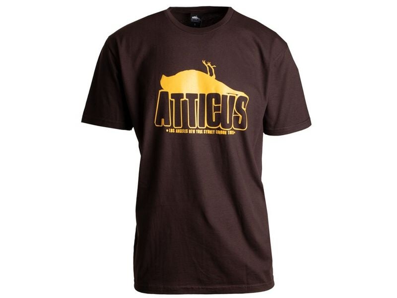 T-Shirt Manches courtes  de Atticus - WARING T-SHIRT - S à XXL - pour Homme - marron - Atticus