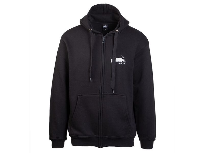 Sweat-shirt zippé à capuche  de Atticus - Event Logo - Veste à Capuche - M à XXL - pour Homme - noir - Atticus