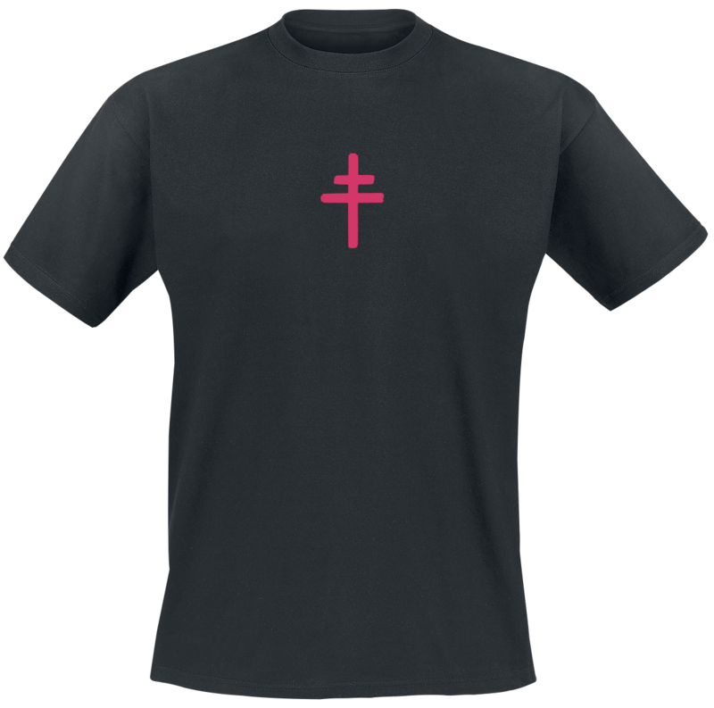 T-Shirt Manches courtes  de President - Cross - S à 4XL - pour Homme - noir - President - View 2