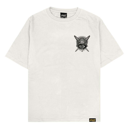 T-Shirt Manches courtes  de Stay Cold Apparel - Think Twice - Oversized T-Shirt - S à 3XL - pour Homme - sable - Stay Cold Apparel - View 2