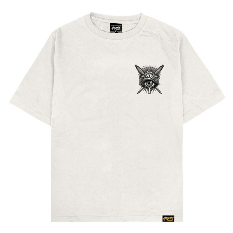 T-Shirt Manches courtes  de Stay Cold Apparel - Think Twice - Oversized T-Shirt - S à 3XL - pour Homme - sable - Stay Cold Apparel - View 2