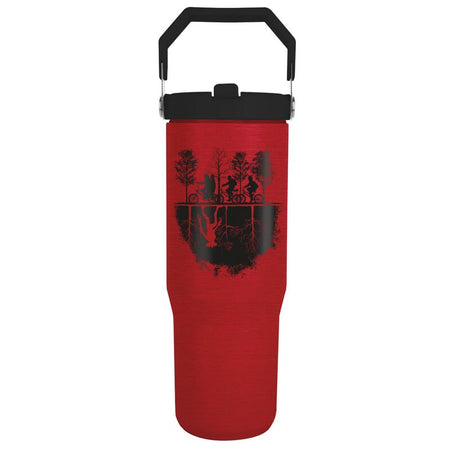 Gourde  de Stranger Things - Upside Down - Gourde - pour Unisexe - rouge/noir - Stranger Things