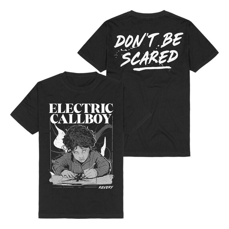 T-Shirt Manches courtes  de Electric Callboy - Don't Be Scared - M à XL - pour Homme - noir - Electric Callboy