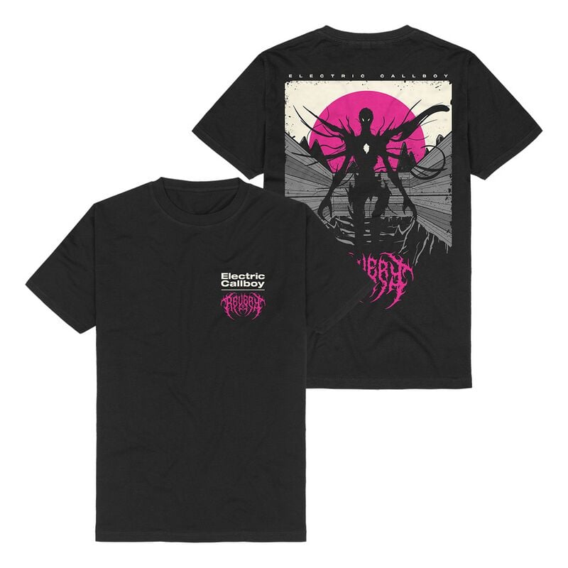 T-Shirt Manches courtes  de Electric Callboy - Revery Creature - S à 5XL - pour Unisexe - noir - Electric Callboy