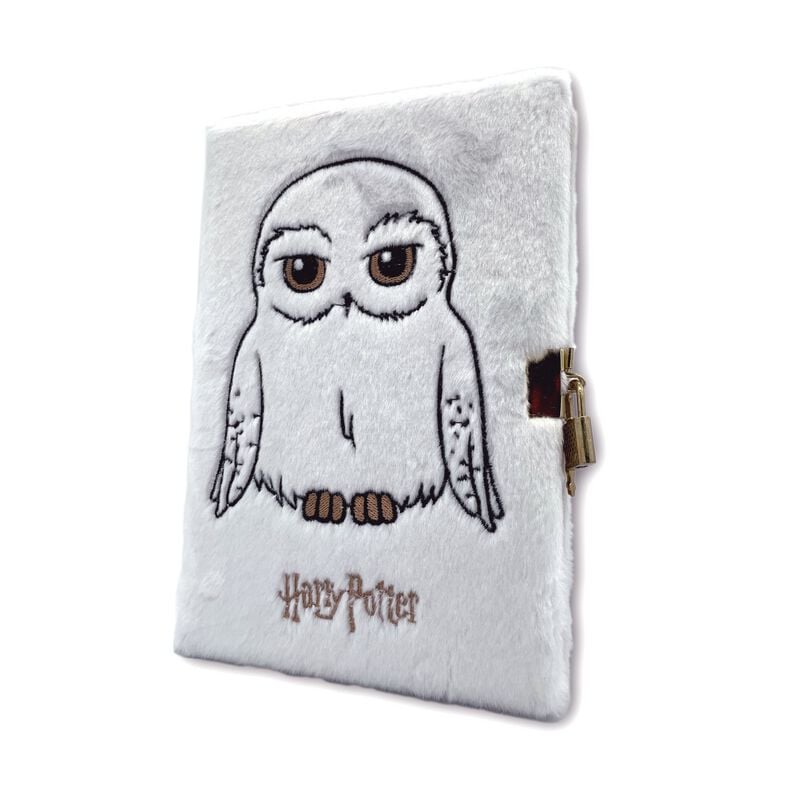 Carnet de notes  de Harry Potter - Hedwige - pour Unisexe - blanc/or - Harry Potter
