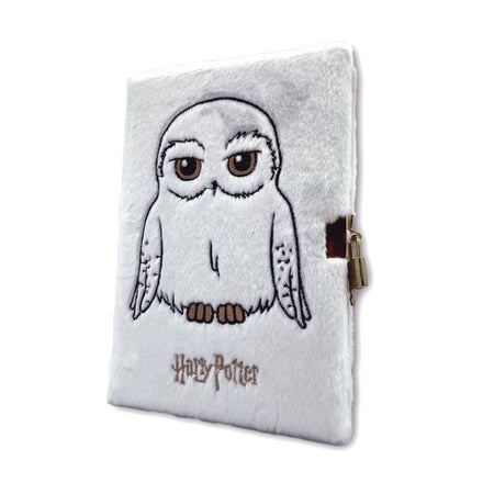 Carnet de notes  de Harry Potter - Hedwige - pour Unisexe - blanc/or - Harry Potter