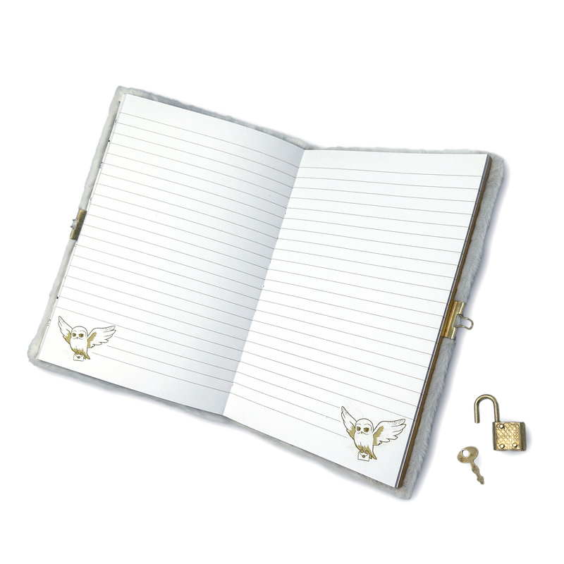 Carnet de notes  de Harry Potter - Hedwige - pour Unisexe - blanc/or - Harry Potter - View 2