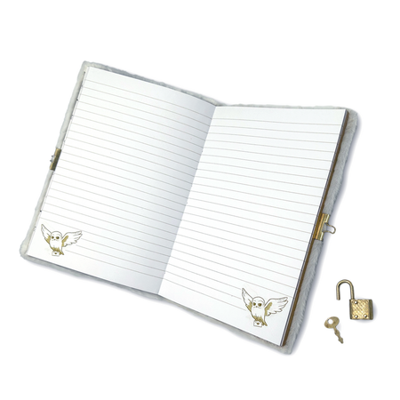 Carnet de notes  de Harry Potter - Hedwige - pour Indifférent - blanc/or - Harry Potter - View 2