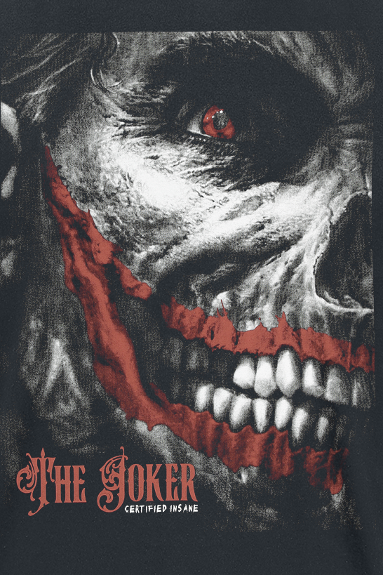 T-Shirt Manches courtes  de Batman - The Joker - Why So Serious? - S à 3XL - pour Homme - noir - Batman - View 2