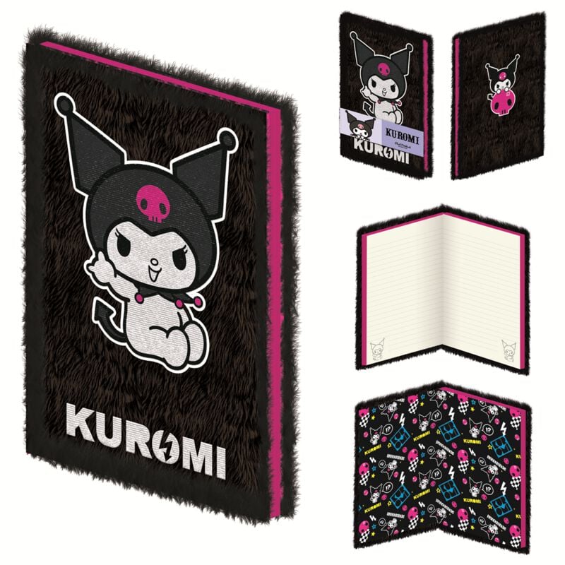 Carnet de notes  de Hello Kitty - Kuromi - pour Unisexe - multicolore - Hello Kitty