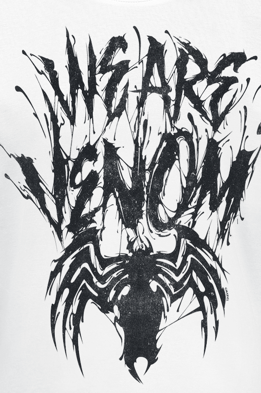 T-Shirt Manches courtes Disney de Venom (Marvel) - We Are Venom - S à XXL - pour Homme - blanc - Venom (Marvel) - View 2