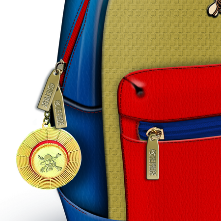 Mini Sac À Dos  de One Piece - Luffy - pour Unisexe - bleu/rouge/jaune - One Piece - View 2