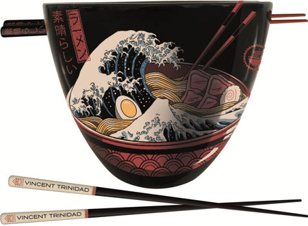 Plateaux  de Trinidad, Vincent - Ramen Bowl & Stäbchen (Great Ramen Wave) - pour Indifférent - multicolore - Trinidad, Vincent