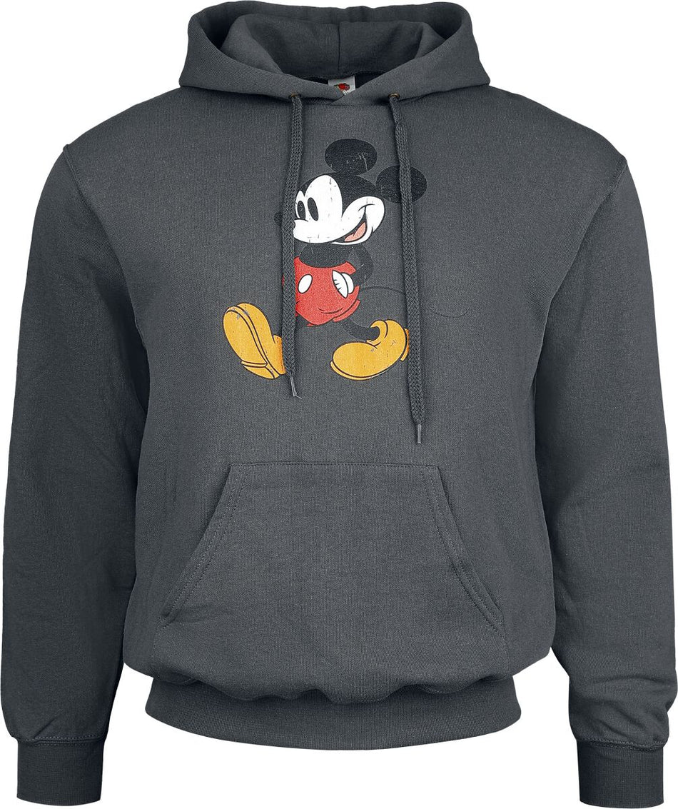 Sweat-shirt Disney de Mickey Mouse - Mickey Classic Walk - M à XXL - pour Homme - gris foncé - Mickey Mouse