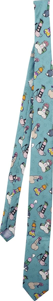 Cravate Fun de Fun & Lifestyle - Pimmel-Krawatte - pour Unisexe - bleu/gris - Fun & Lifestyle