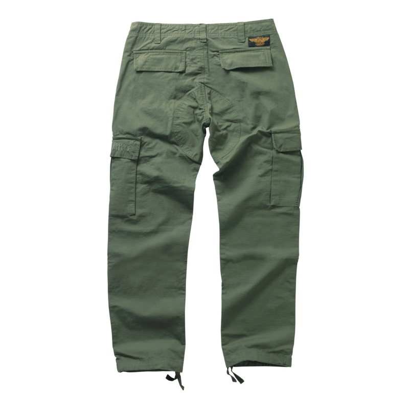 Pantalon Cargo Rockabilly de West Coast Choppers - WCC CAINE - PANTALON CARGO VERT - S à 3XL - pour Homme - vert - West Coast Choppers - View 2