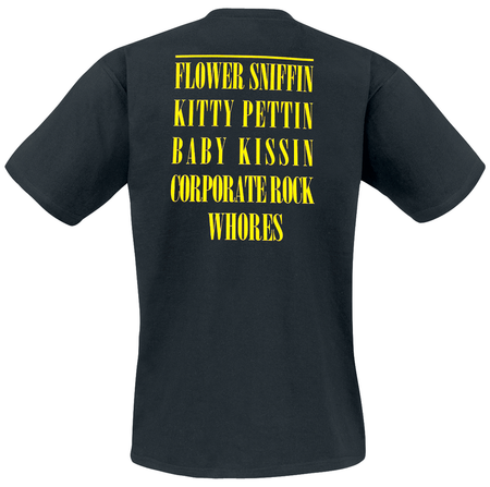 T-Shirt Manches courtes  de Nirvana - Logo - Heavyweight - M - pour Homme - noir - Nirvana - View 2
