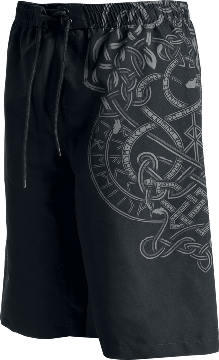 Short de bain  de Black Premium by EMP - Celtic Snake - S à XXL - pour Homme - noir - Black Premium by EMP - View 2