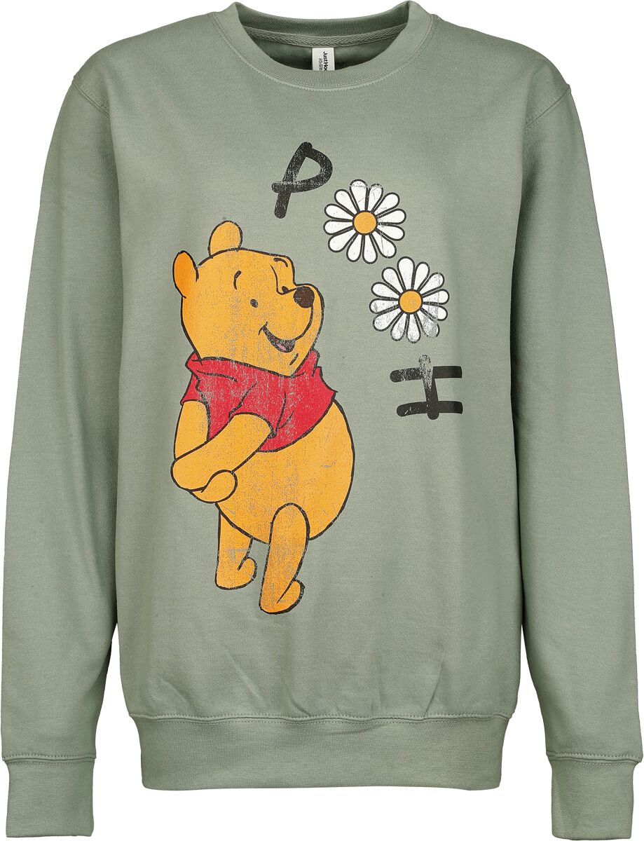 Sweat-shirt Disney de Winnie L'Ourson - Winnie L'Ourson - Nature - S à M - pour Femme - vert - Winnie L'Ourson