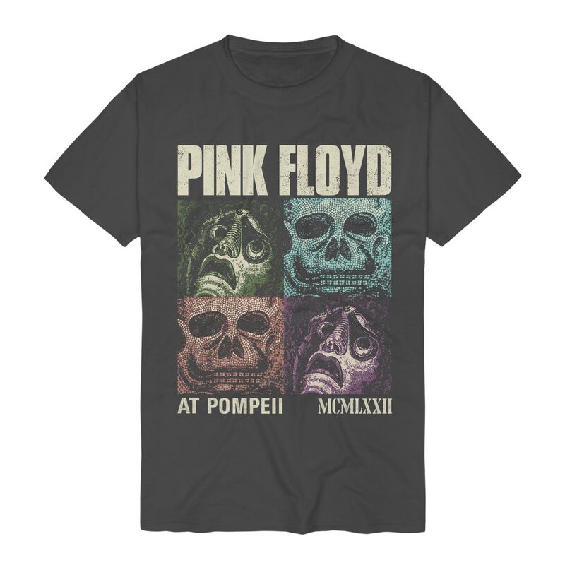 T-Shirt Manches courtes  de Pink Floyd - Pompeii Memento Mori - S à 3XL - pour Homme - anthracite - Pink Floyd
