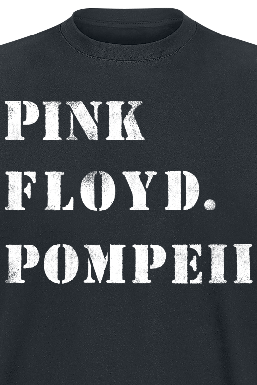 T-Shirt Manches courtes  de Pink Floyd - Pompeii Stencil - S à 3XL - pour Homme - noir - Pink Floyd - View 2