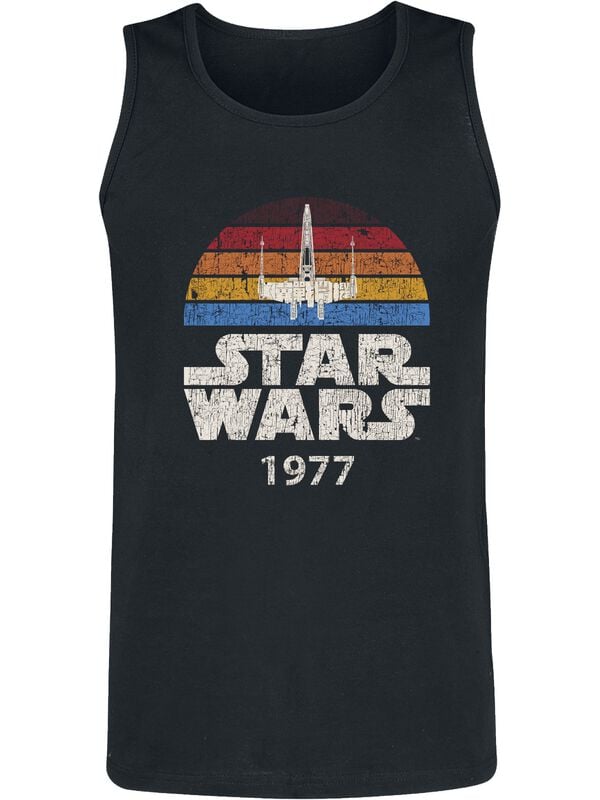 Débardeur  de Star Wars - X-Wing 1977 - S à M - pour Homme - noir - Star Wars