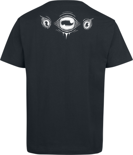 T-Shirt Manches courtes Gothic de Black Blood by Gothicana - Occult Horror - S à XXL - pour Homme - noir - Black Blood by Gothicana - View 2